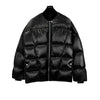 Puffer Black Zipper Jacket
