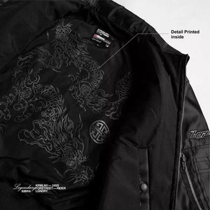 Bomber Jacket Cyberpunk Tiger Dragon