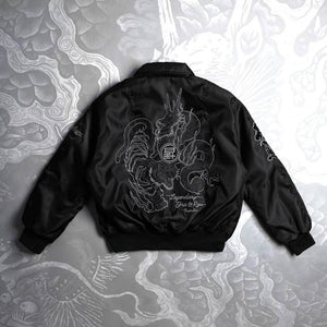 Bomber Jacket Cyberpunk Tiger Dragon