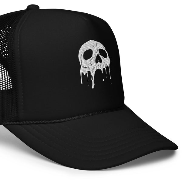 Bone Skull Trucker Hat