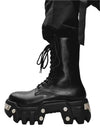 Boots Black Platform Men