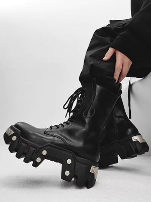 Boots Black Platform Men