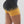 Booty Shorts Black and Yellow