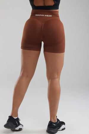 Booty Shorts Brown