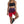 Booty Shorts Cherry - product view on white background