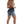 Booty Shorts Grey - product view on white background