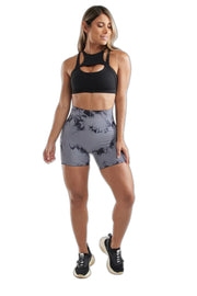 Booty Shorts Grey Push Up