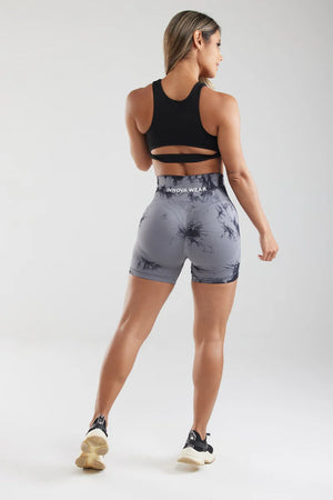 Booty Shorts Grey Push Up