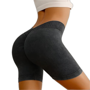 Booty Shorts Gymwear - product view on white background