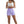 Booty Shorts Mauve - product view on white background