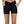 Booty Shorts with Pocket - product view on white background