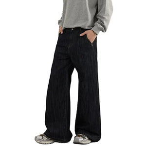 Bottom Loose Male Y2K Jeans