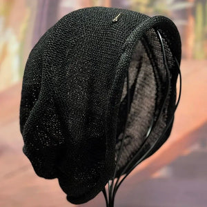 Spring Summer Japanese Fashion Mesh Breathable Linen Beanie Man Woman Casual Elegant Skull Cap Pullover Hats