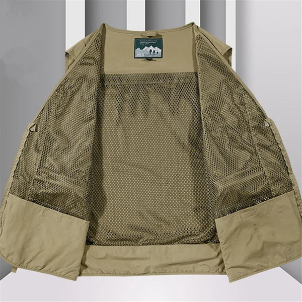 Utility Mesh Breathable Mesh Utility Vest