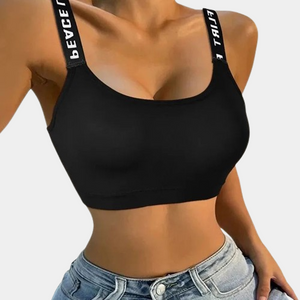 Breathable Sleeveless Crop Top