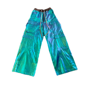 Bright Flared Cyberpunk Pants