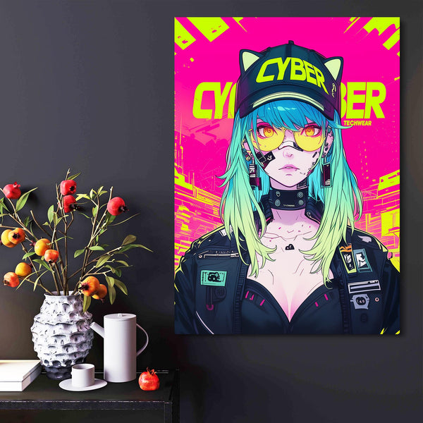 Bright Neon Cyberpunk Art | CYBER TECHWEAR®