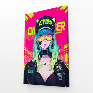 Bright Neon Cyberpunk Art | CYBER TECHWEAR®