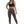 Brown Leggings Scrunch Butt - product view on white background