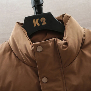 Brown Winter Utility Vest