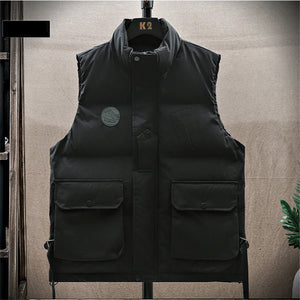 Brown Winter Utility Vest