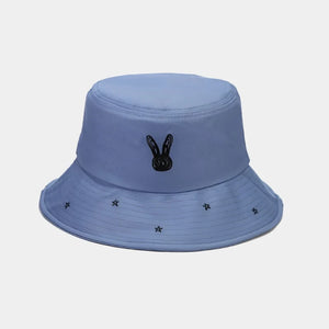 Bucket Hat Cartoon Rabbit