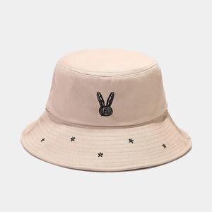 Bucket Hat Cartoon Rabbit