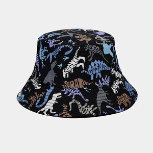 Bucket Hat Cotton Dino
