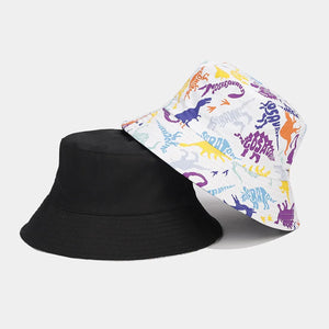 Bucket Hat Cotton Dino