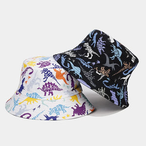 Bucket Hat Cotton Dino