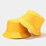 Bucket Hat Blumenstickerei