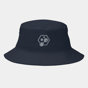 Retro Navy Bucket Hat