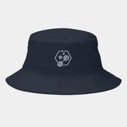 Sombrero de pescador retro azul marino