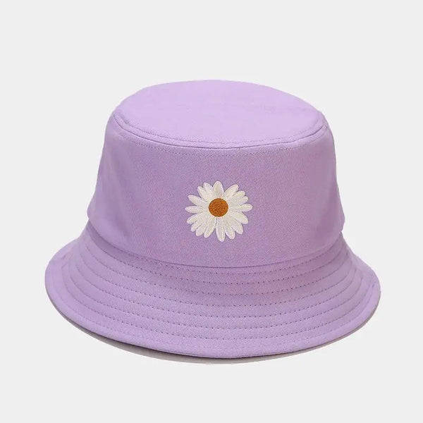Bucket Hat with Flower