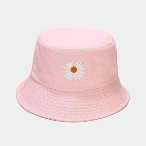 Bucket Hat with Flower