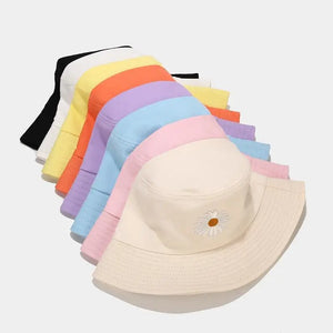 Bucket Hat with Flower