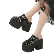 Buckle Decor Y2K Shoes