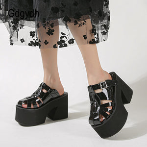 Buckle Decor Y2K Shoes