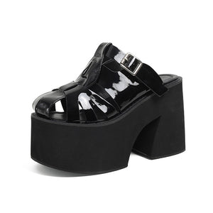 Buckle Decor Y2K Shoes