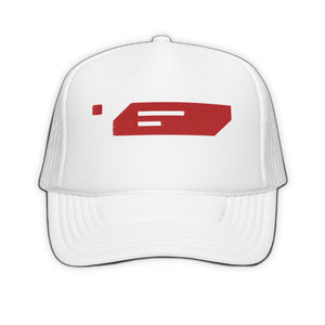 Bullet Trucker Hat Men - product view on white background
