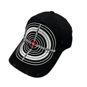 Bull's-eye Cross Embroidery Y2K Caps