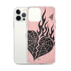 Burning Heart Y2K Phone Case