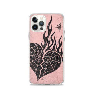 Burning Heart Y2K Phone Case