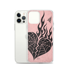 Burning Heart Y2K Phone Case