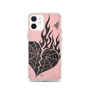 Burning Heart Y2K Phone Case