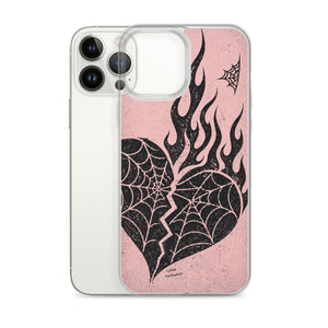 Burning Heart Y2K Phone Case