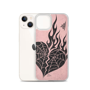 Burning Heart Y2K Phone Case