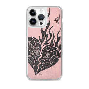 Burning Heart Y2K Phone Case