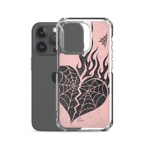 Burning Heart Y2K Phone Case