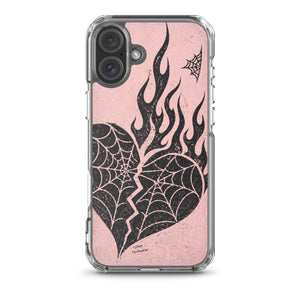 Burning Heart Y2K Phone Case